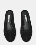 MULE STEFFI SUÈDE NOIR