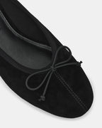MULE STEFFI SUÈDE NOIR