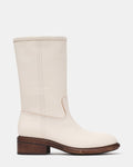 STRAY WHITE LEATHER