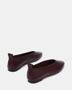 CUIR PRUNE ÉLÉGANT