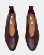 CUIR PRUNE ÉLÉGANT