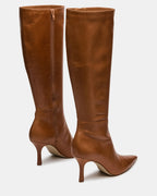 CUIR MARRON VINTAGE TINSLEY