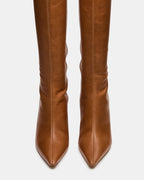 CUIR MARRON VINTAGE TINSLEY