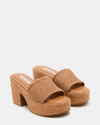 COGNAC RAFFIA TRIPPY