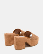 COGNAC RAFFIA TRIPPY