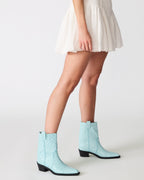 CUIR TURQUOISE AUTRUCHE VINNY