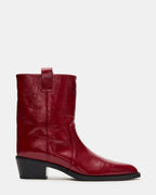 VINNY CUIR ROUGE