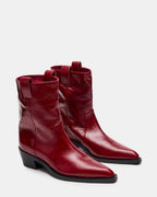 VINNY CUIR ROUGE
