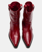VINNY CUIR ROUGE