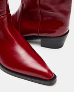 VINNY CUIR ROUGE