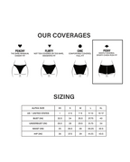 BAS DE BIKINI À CLOUS NOIR